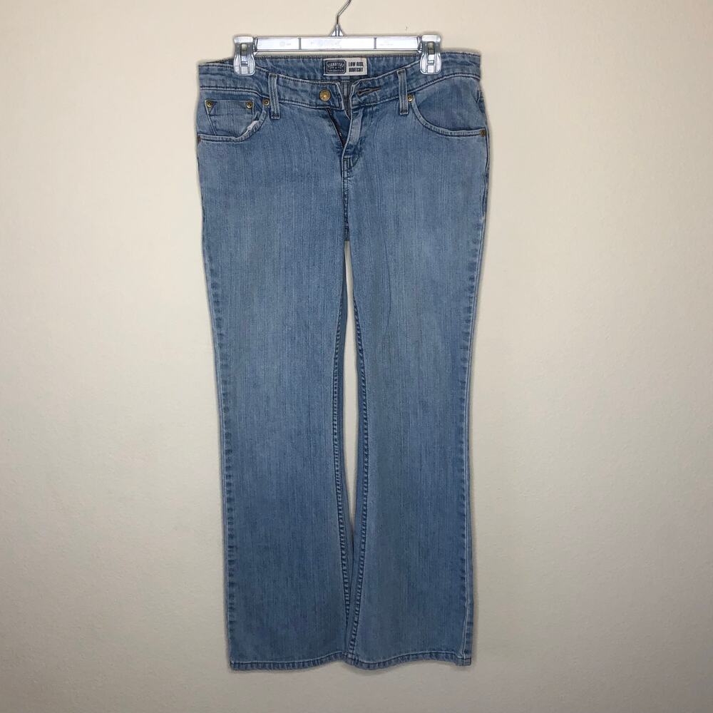 vintage y2k levi's low rise boot cut 6 size 6 light wash 90's 2000's